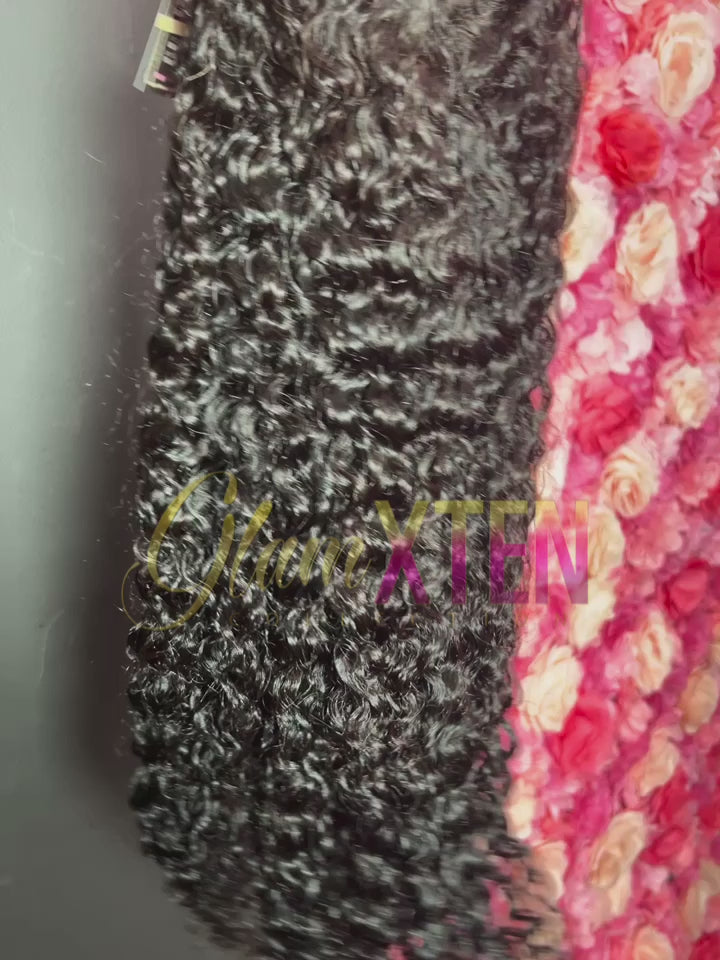 5x5 Invisible HD Lace Closure Wig - Indian Deep Curly