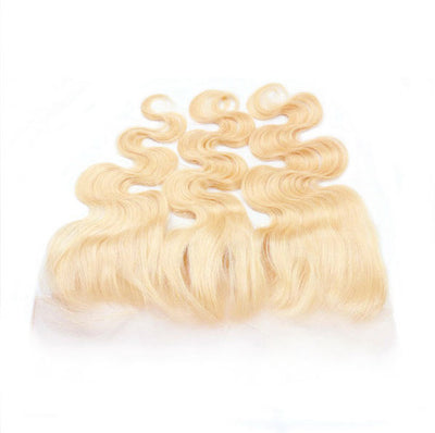 13x4 | 13x6 Barbie Blonde #613 HD Lace Frontal - Glam Xten Collection
