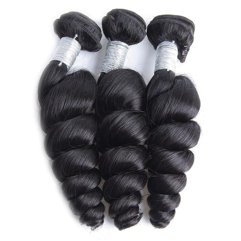 Brazilian Loose Wave Bundle Deals - Glam Xten Collection