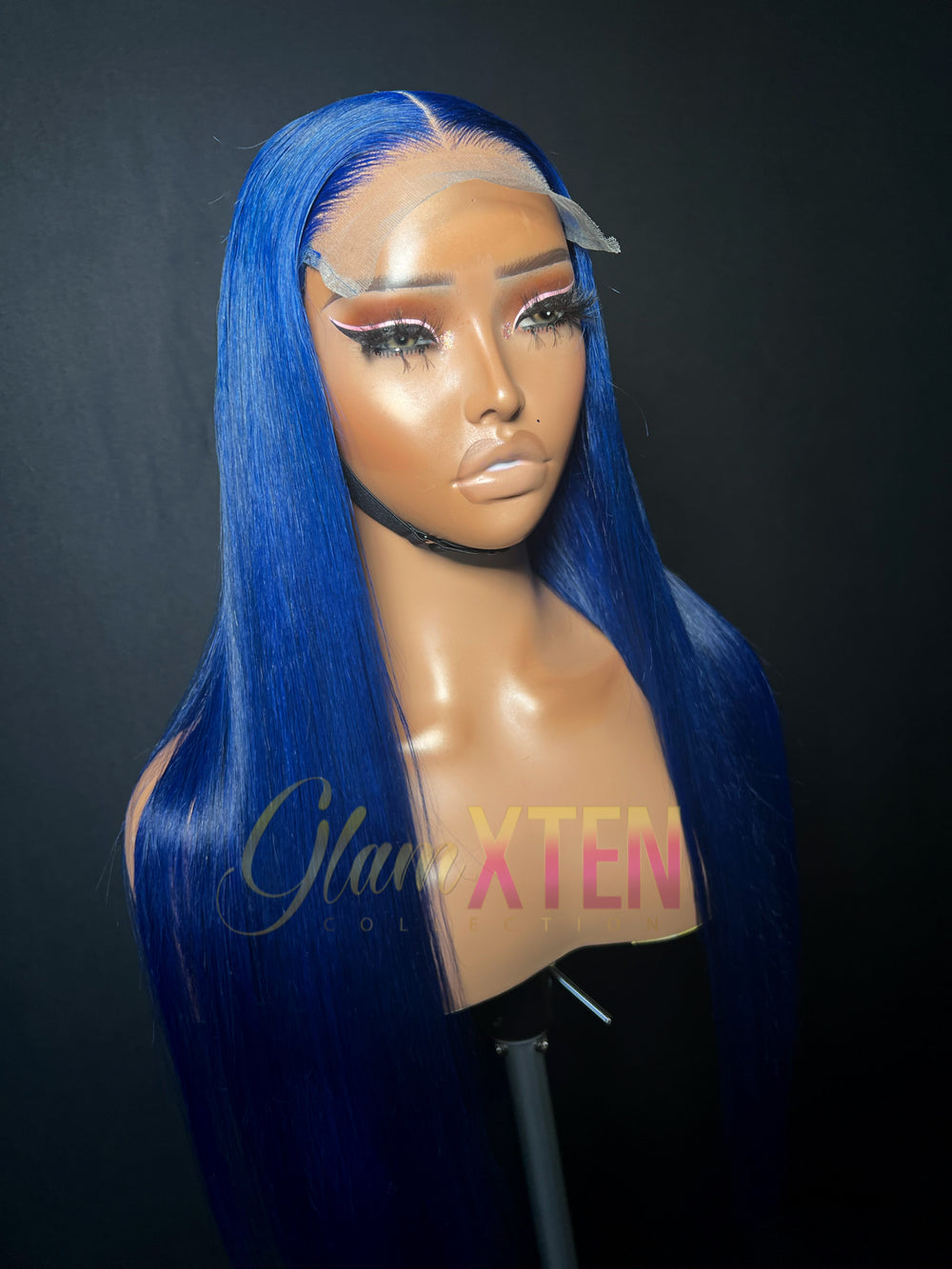 DENIM: 22" Circumference - Custom Ready (Straight) - Glam Xten Collection