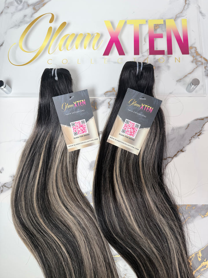 Iced Mocha Raw Hair Extensions - Pre-Order - Glam Xten Collection