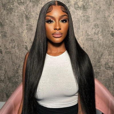 5x5 Invisible HD Lace Closure Wig - Straight - Glam Xten Collection