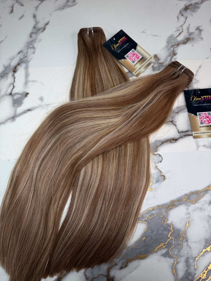 Praline Silk Raw Bundles - Pre-Order