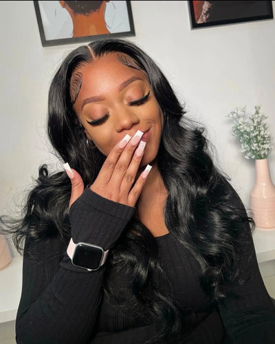 13x6 Invisible HD Lace Frontal Wig - Body Wave - Glam Xten Collection