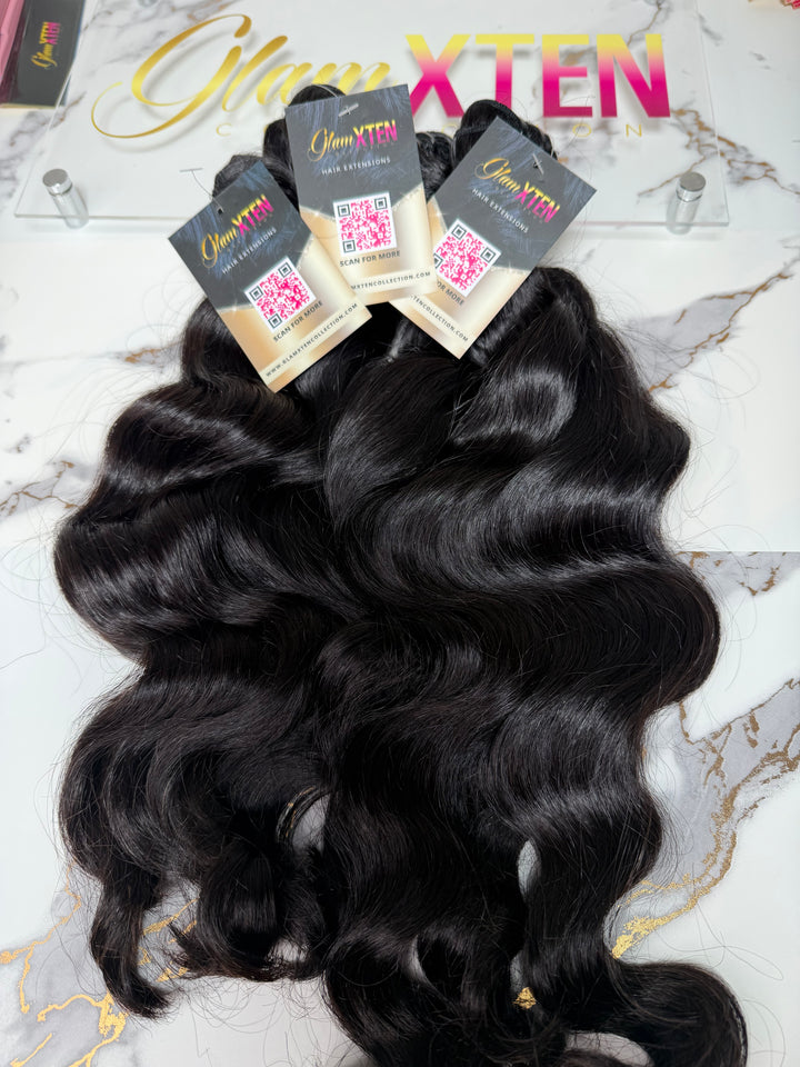 Cambodian Natural Wave Bundles - Glam Xten Collection
