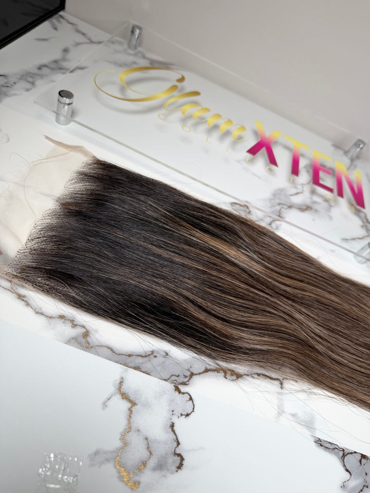 HD Lace Closure - Caramel Dream Raw 1.0 - Glam Xten Collection
