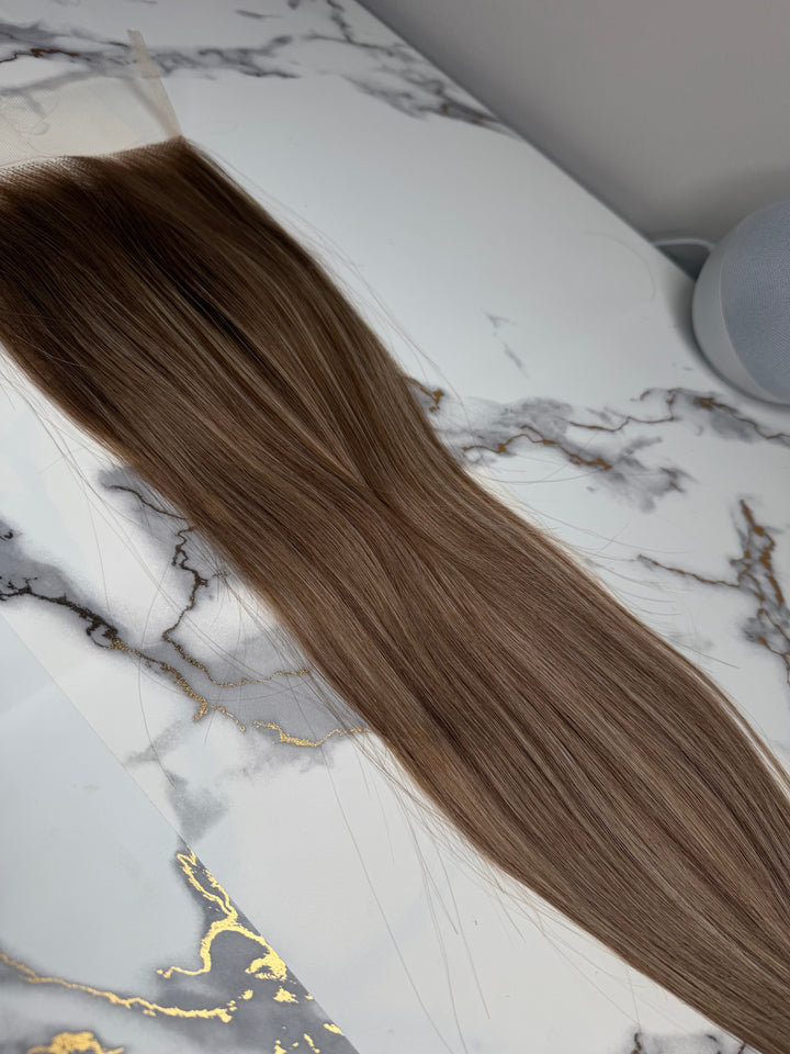 HD Lace Closure - Praline Silk Raw - Pre-Order