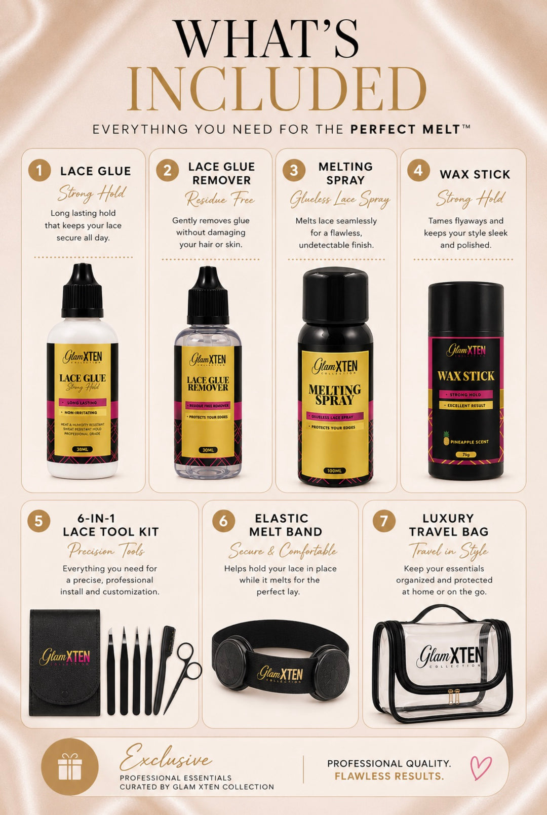 GLAM XTEN COLLECTION® Glam PRO Install Kit™ - Glam Xten Collection