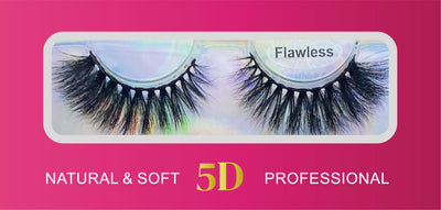 5D Luxury Mink Eyelashes : FLAWLESS - Glam Xten Collection