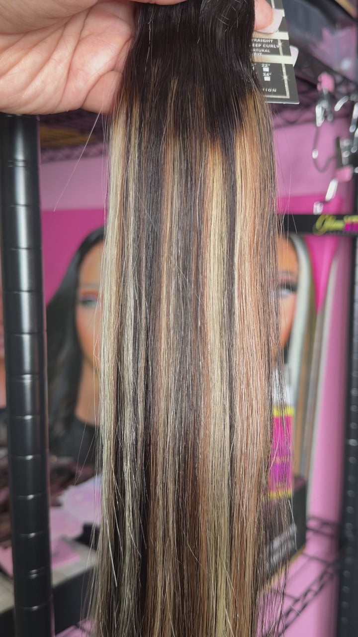Custom Multi-Colored Honey Blonde Extensions - Pre-Order