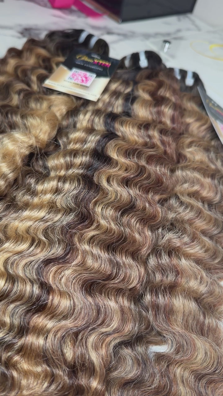 Honey Cashmere Raw Burmese Curly - Pre-Order