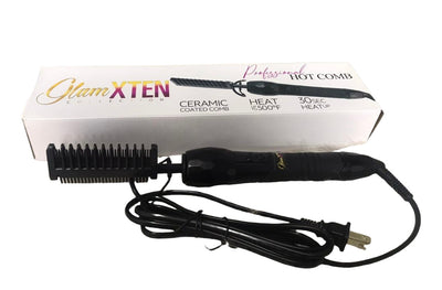 GXC High Heat Ceramic Hot Comb - Glam Xten Collection