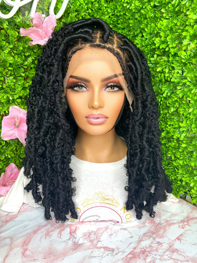 13x4 Transparent Lace Butterfly Loc Wig BRIANNA - Ready To Ship - Glam Xten Collection