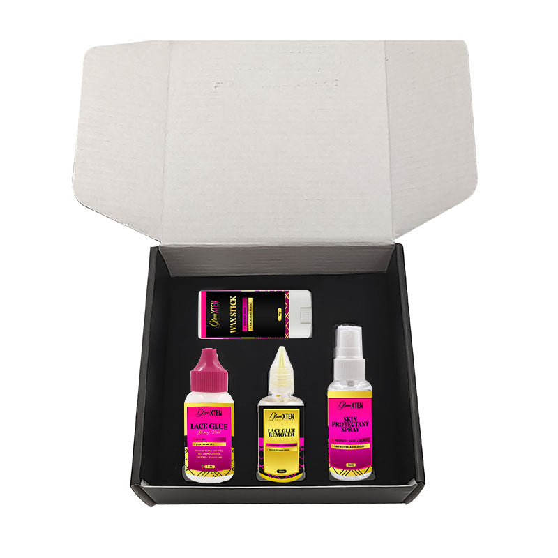 Ultra Strong Lace Adhesive Hair Kit - Glam Xten Collection