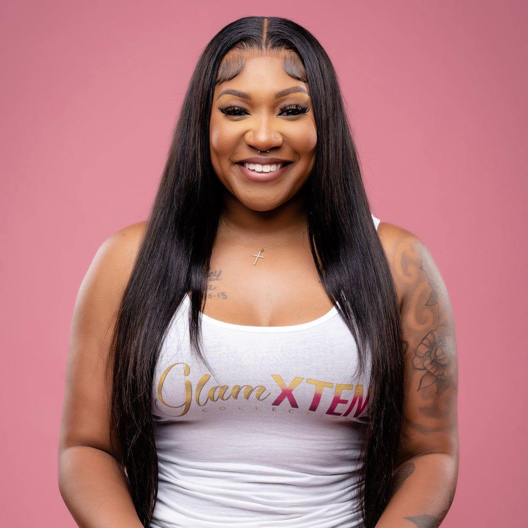 Silky Straight Bundle + Closure Deals - Glam Xten Collection